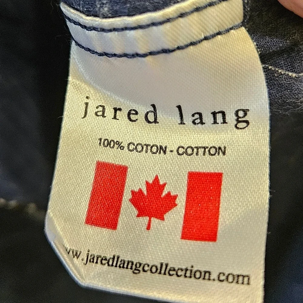 Jared Lang Button Down Shirt Long Sleeve Patterned Casual Men's XL - Picture 3 of 9